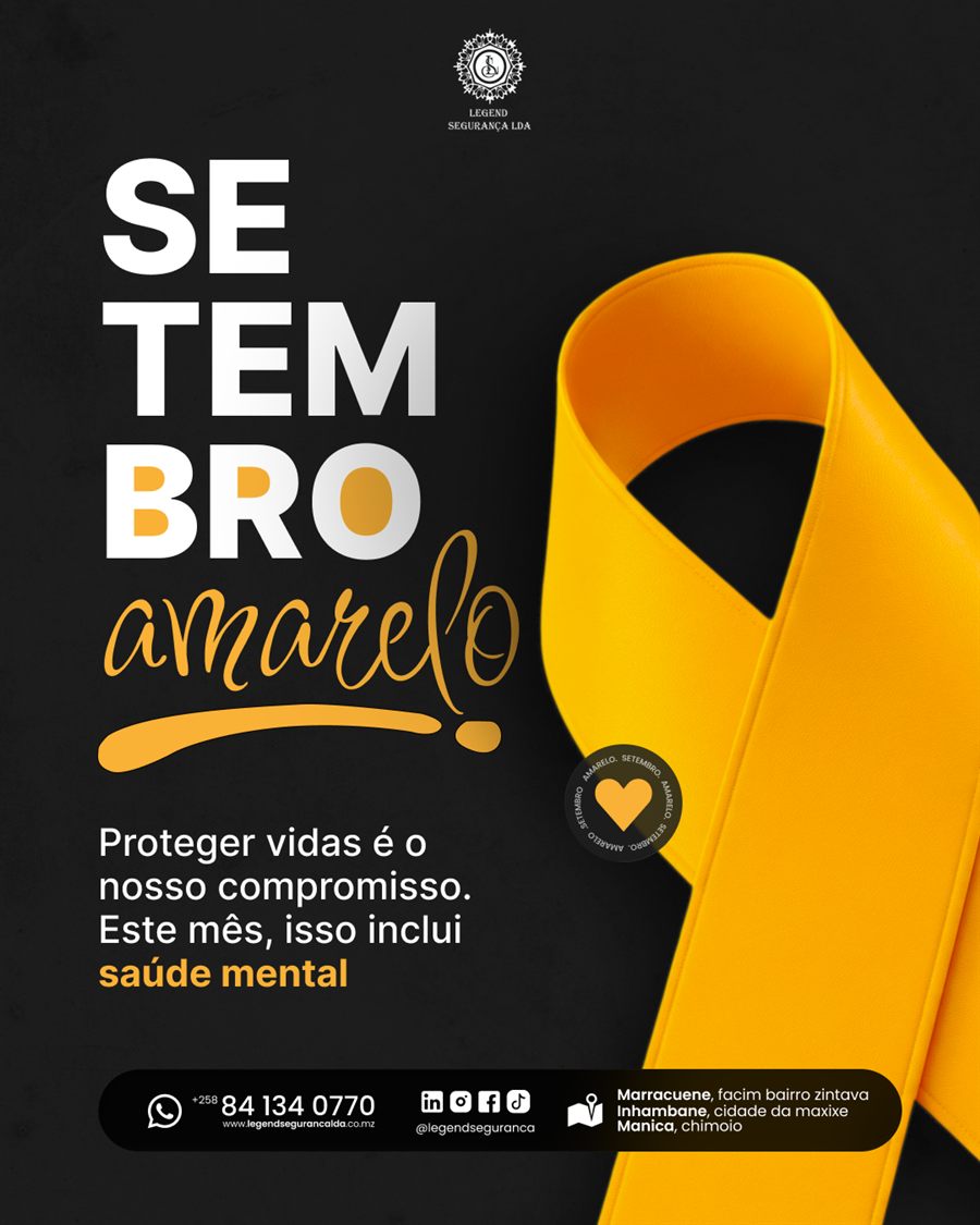 Exemplo de conteúdo digital — Setembro Amarelo